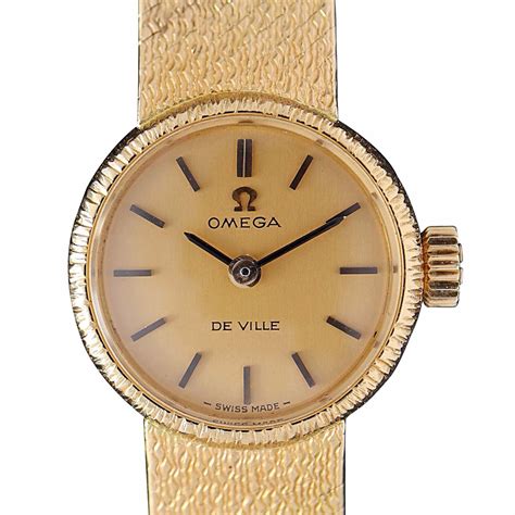 omega de ville ladies vintage watch|Omega De Ville automatic 1970.